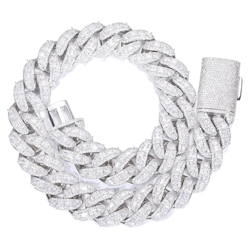 Hip Hop Full 3A+ CZ Stone Bling Iced Out 25mm Big Heavy Round Bubbles Cuban Miami Link Chain Necklace for Men Rapper Jewelry
Hip Hop Full 3A+ CZ Stone Bling Iced Out 25mm Big Heavy Round Bubbles Cuban Miami Link Chain Necklace for Men Rapper Jewelry