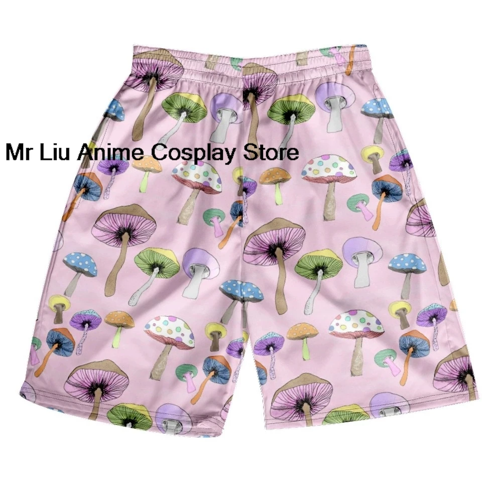 3D Psychedelic Mushroom Print Board Shorts Men Neon Pattern Personality Drawstring Beach Shorts Summer Harajuku Short Pant
3D Psychedelic Mushroom Print Board Shorts Men Neon Pattern Personality Drawstring Beach Shorts Summer Harajuku Short Pant