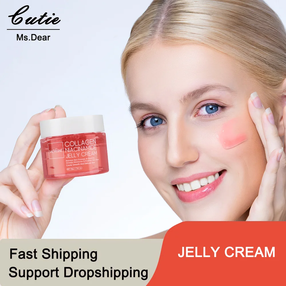Collagen Jelly Cream Enhances Skin Barrier Moisture Niacinamide Hydrolyzed Whitening Brightening Face Cream Skin Care Products
Collagen Jelly Cream Enhances Skin Barrier Moisture Niacinamide Hydrolyzed Whitening Brightening Face Cream Skin Care Products