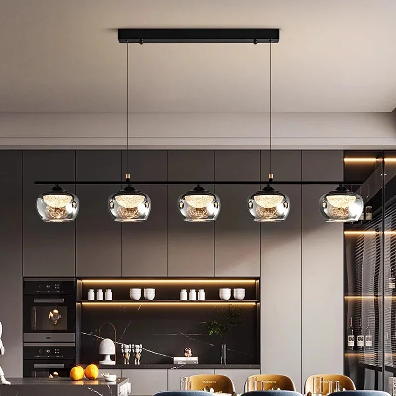 Modern Long Glass LED Pendant Light Living Dining Room Kitchen Food Table Designer Chandelier Home Decor Lusters Luminaires
Modern Long Glass LED Pendant Light Living Dining Room Kitchen Food Table Designer Chandelier Home Decor Lusters Luminaires