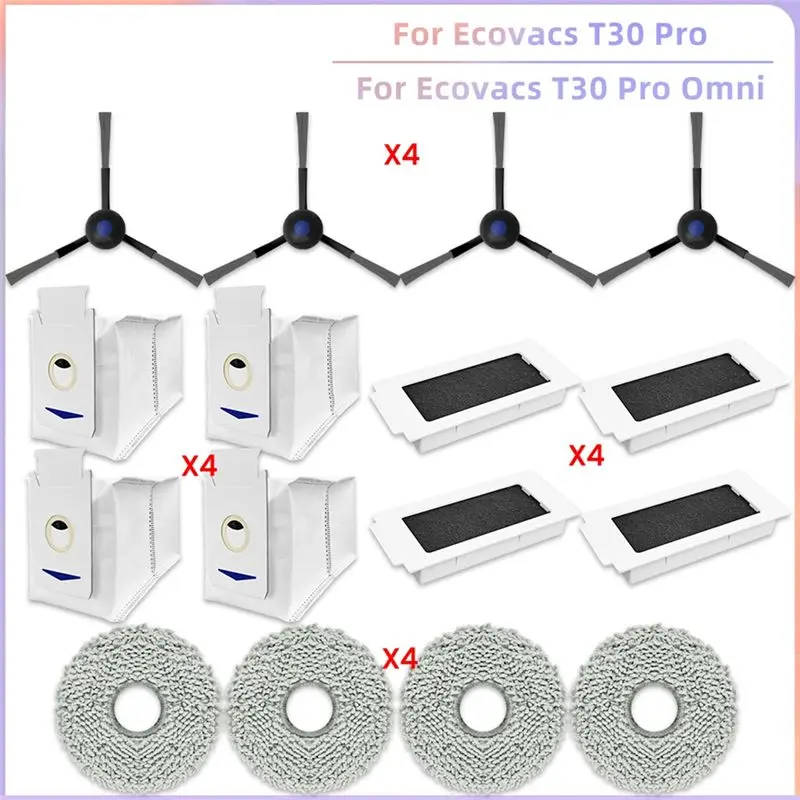 Запчасти ABAH для Ecovacs T30 Pro Omni / T30 OMNI, YEEDI ULTRA PLUS / Pro+: боковая щетка, HEPA-фильтр, салфетка для влажной уборки, аксессуары.
Запчасти ABAH для Ecovacs T30 Pro Omni / T30 OMNI, YEEDI ULTRA PLUS / Pro+: боковая щетка, HEPA-фильтр, салфетка для влажной уборки, аксессуары.