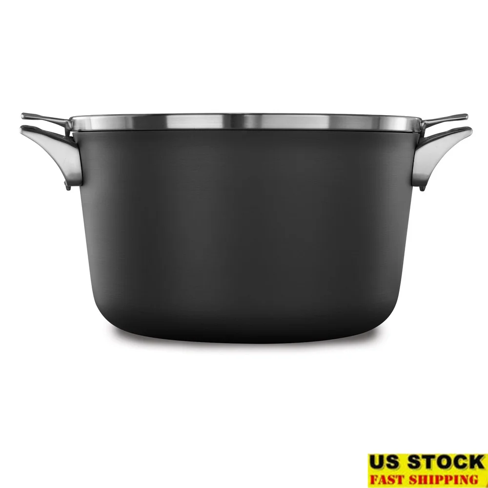 Компактная кастрюля с антипригарным покрытием, 12Qt, с крышкой, можно мыть в посудомоечной машине, безопасная для духовки, технология минерального щита, металлическая посуда, безопасная, прочная
Компактная кастрюля с антипригарным покрытием, 12Qt, с крышкой, можно мыть в посудомоечной машине, безопасная для духовки, технология минерального щита, металлическая посуда, безопасная, прочная