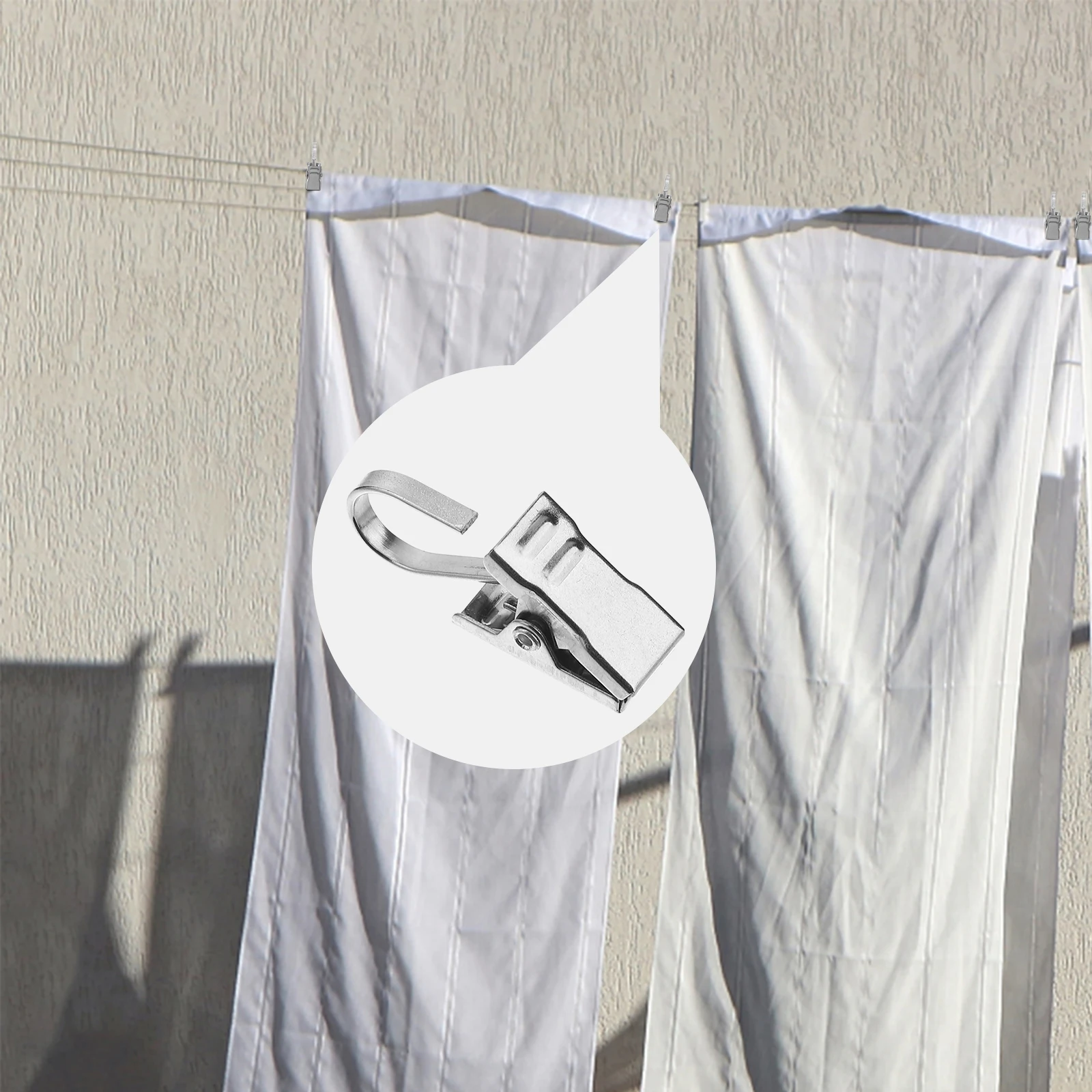 30 Pcs Stainless Steel Curtain Clips for Curtains Towels Clothing Quilts Duvet Covers Blankets Window Decor Accessories
30 Pcs Stainless Steel Curtain Clips for Curtains Towels Clothing Quilts Duvet Covers Blankets Window Decor Accessories