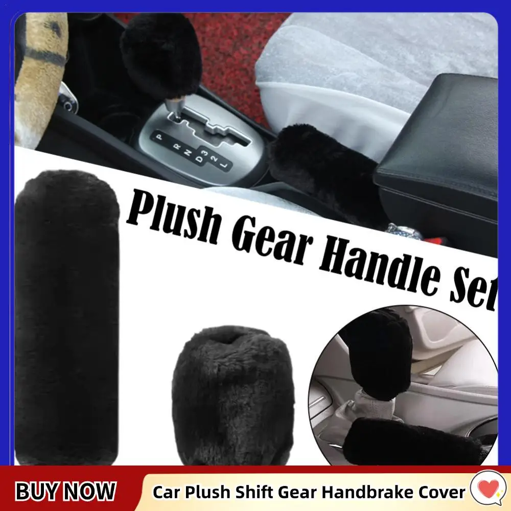 2Pcs Car Handbrake Grip Covers Gear Shift Knob Cover Handle Plush Sleeve Soft Warm Hand Brake Car Accessories for Girls
2Pcs Car Handbrake Grip Covers Gear Shift Knob Cover Handle Plush Sleeve Soft Warm Hand Brake Car Accessories for Girls