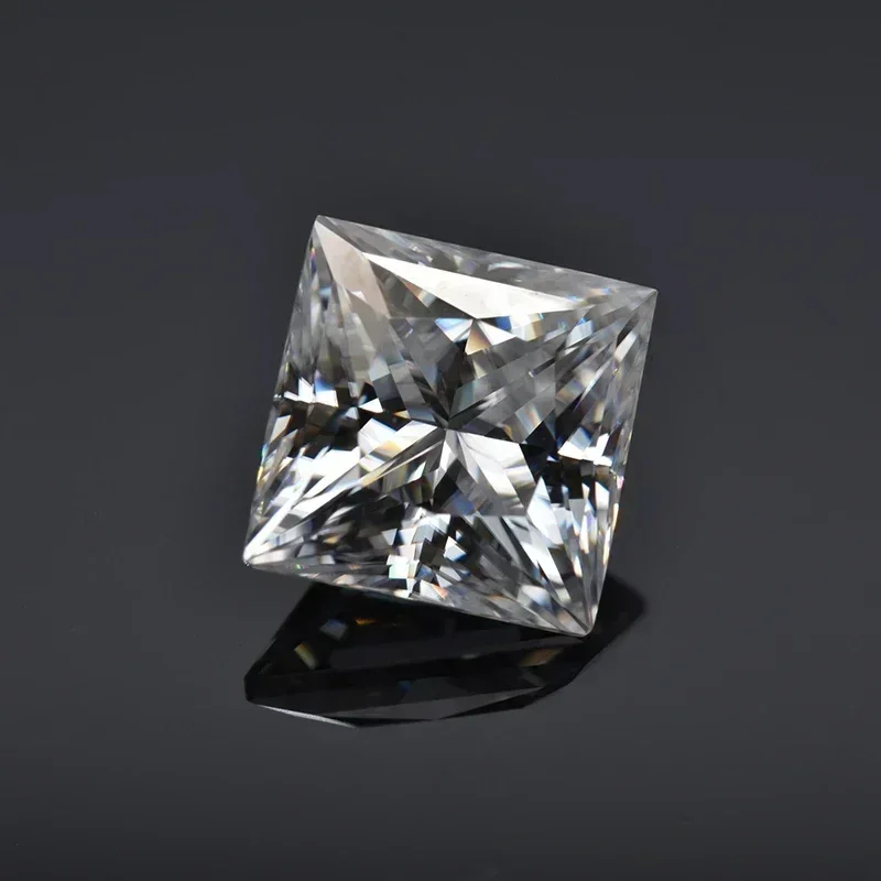Moissanite Loose Stone Princess Cut 0.6-6.0ct D Color VVS1 Gemstone Synthetic Lab Created Diamond Jewelry With Certificate
Moissanite Loose Stone Princess Cut 0.6-6.0ct D Color VVS1 Gemstone Synthetic Lab Created Diamond Jewelry With Certificate