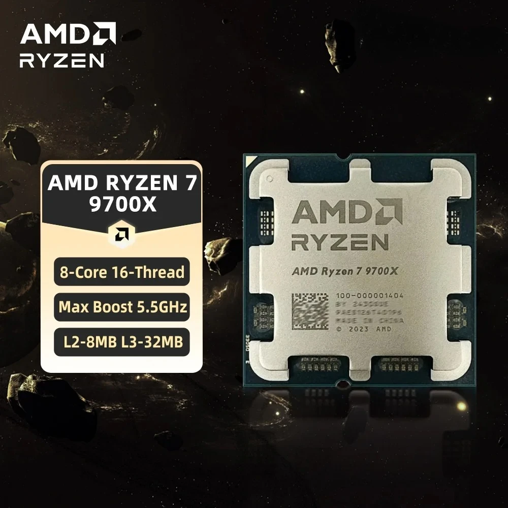 AMD Socket AM5 Ryzen 7 8700F 65W 4NM L3=16M 4.1GHz 8-Core 16-Thread Gaming Processor DDR5 R7 8700F but without fan
AMD Socket AM5 Ryzen 7 8700F 65W 4NM L3=16M 4.1GHz 8-Core 16-Thread Gaming Processor DDR5 R7 8700F but without fan