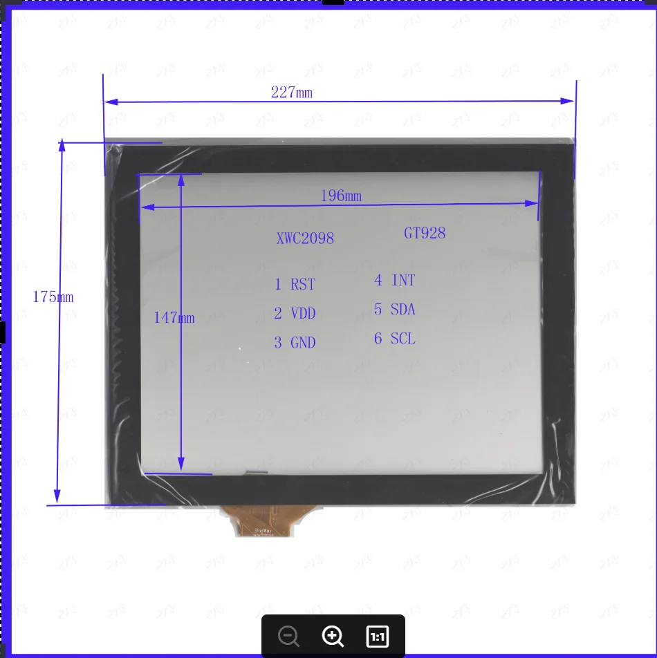ZhiYuSun XWC2098 NEW 227mm*175mm GT928 Touch sensor panel use GPS DVD overlay kit Resolution 227*175 XWC2098
ZhiYuSun XWC2098 NEW 227mm*175mm GT928 Touch sensor panel use GPS DVD overlay kit Resolution 227*175 XWC2098