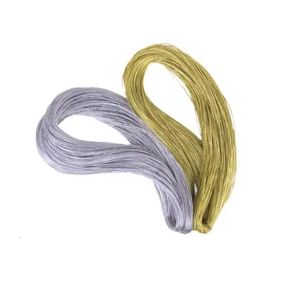 Silver Metal Cord for Beading 100Yard 92m Durable Premium Quality Craft Project Accessory Jewelry Making Bracelet Necklace
Silver Metal Cord for Beading 100Yard 92m Durable Premium Quality Craft Project Accessory Jewelry Making Bracelet Necklace