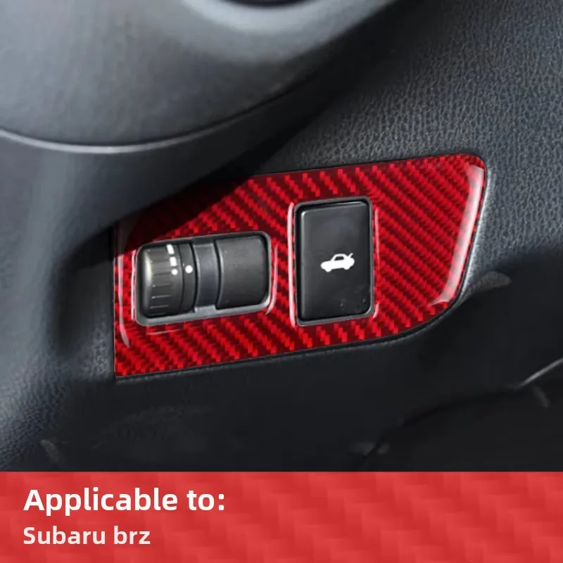 For Subaru BRZ Automotive Interior Rear Tailbox Switch Epoxy Carbon Fiber Decorative Frame
For Subaru BRZ Automotive Interior Rear Tailbox Switch Epoxy Carbon Fiber Decorative Frame