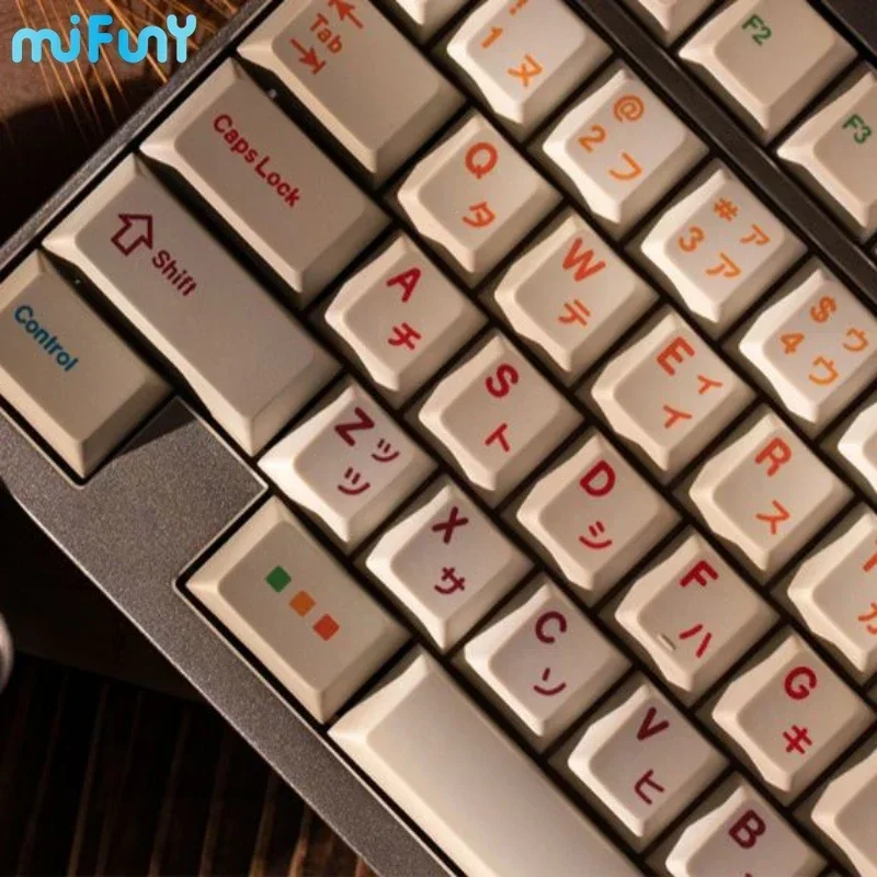 Mifuny RETRO-II Keycaps Original Custom Nostalgic Keycap PBT Dry Subbed GMK Cherry Key Cap for Mechanical Keyboard Japanese Root
Mifuny RETRO-II Keycaps Original Custom Nostalgic Keycap PBT Dry Subbed GMK Cherry Key Cap for Mechanical Keyboard Japanese Root