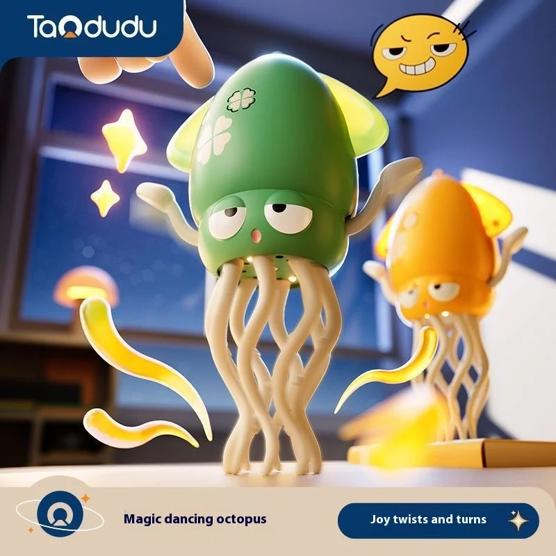 New Children'S Electric Automatic Sensing Sound And Light Lighting Dancing Octopus Toy Charging Simulation Gift
New Children'S Electric Automatic Sensing Sound And Light Lighting Dancing Octopus Toy Charging Simulation Gift