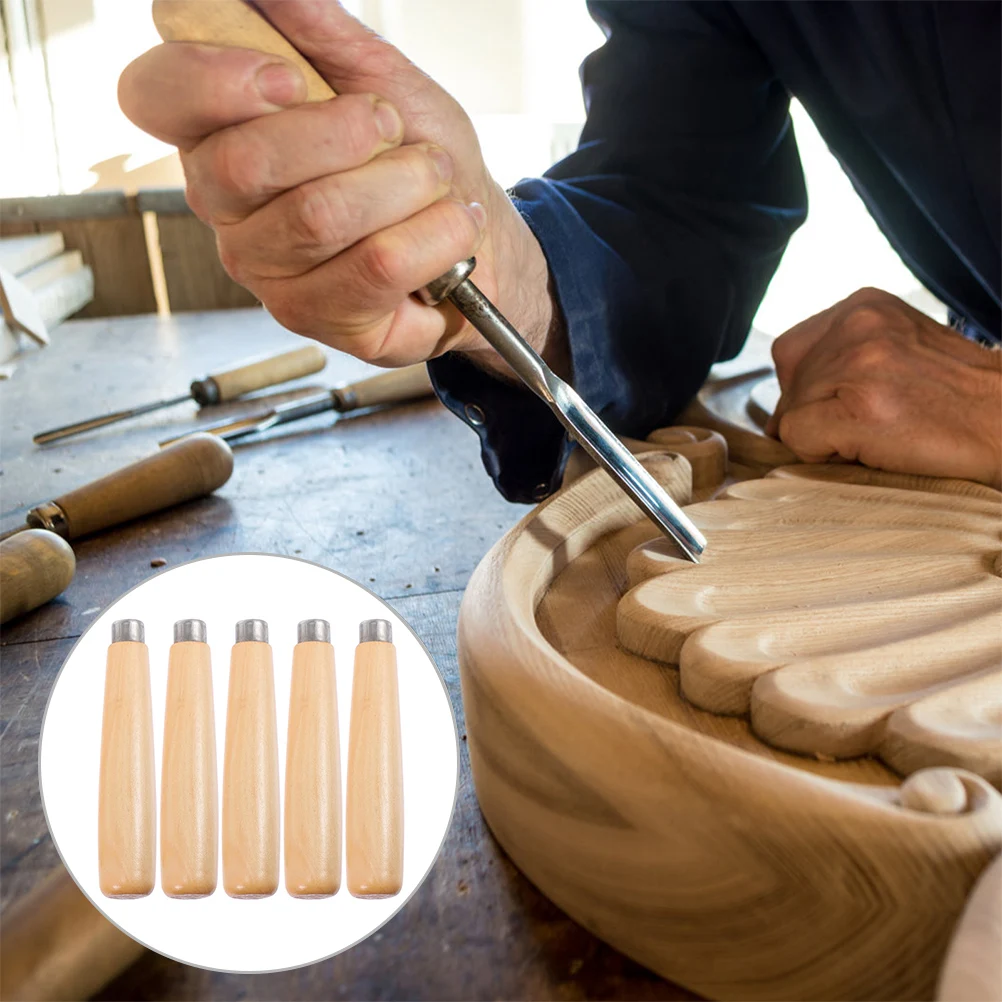 5pcs Wooden File Handle D type Ergonomic Grip for Cutting Tools Replacement Accessories Woodworking Sturdy Repair Metal Files
5pcs Wooden File Handle D type Ergonomic Grip for Cutting Tools Replacement Accessories Woodworking Sturdy Repair Metal Files