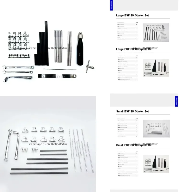Animal Pack Fixator Kit Other Veterinary Instrument
Animal Pack Fixator Kit Other Veterinary Instrument