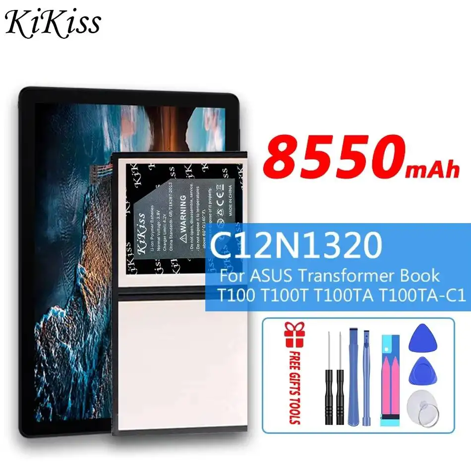 For Asus Transformer Book T100T T100TAF T100TA Tablet Battery Good Low-Temperature Performance 8550mAh Stable C12N1320
For Asus Transformer Book T100T T100TAF T100TA Tablet Battery Good Low-Temperature Performance 8550mAh Stable C12N1320