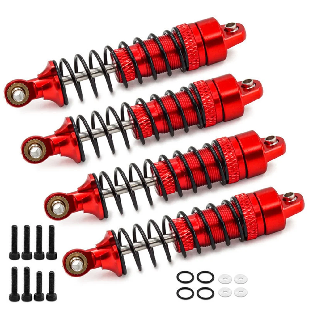 4Pcs Front And Rear Aluminum Alloy Shock Shock Absorbers For TRAXXAS 1/18 LaTrax #7665 Upgrade Part RC Modification Accessory
4Pcs Front And Rear Aluminum Alloy Shock Shock Absorbers For TRAXXAS 1/18 LaTrax #7665 Upgrade Part RC Modification Accessory