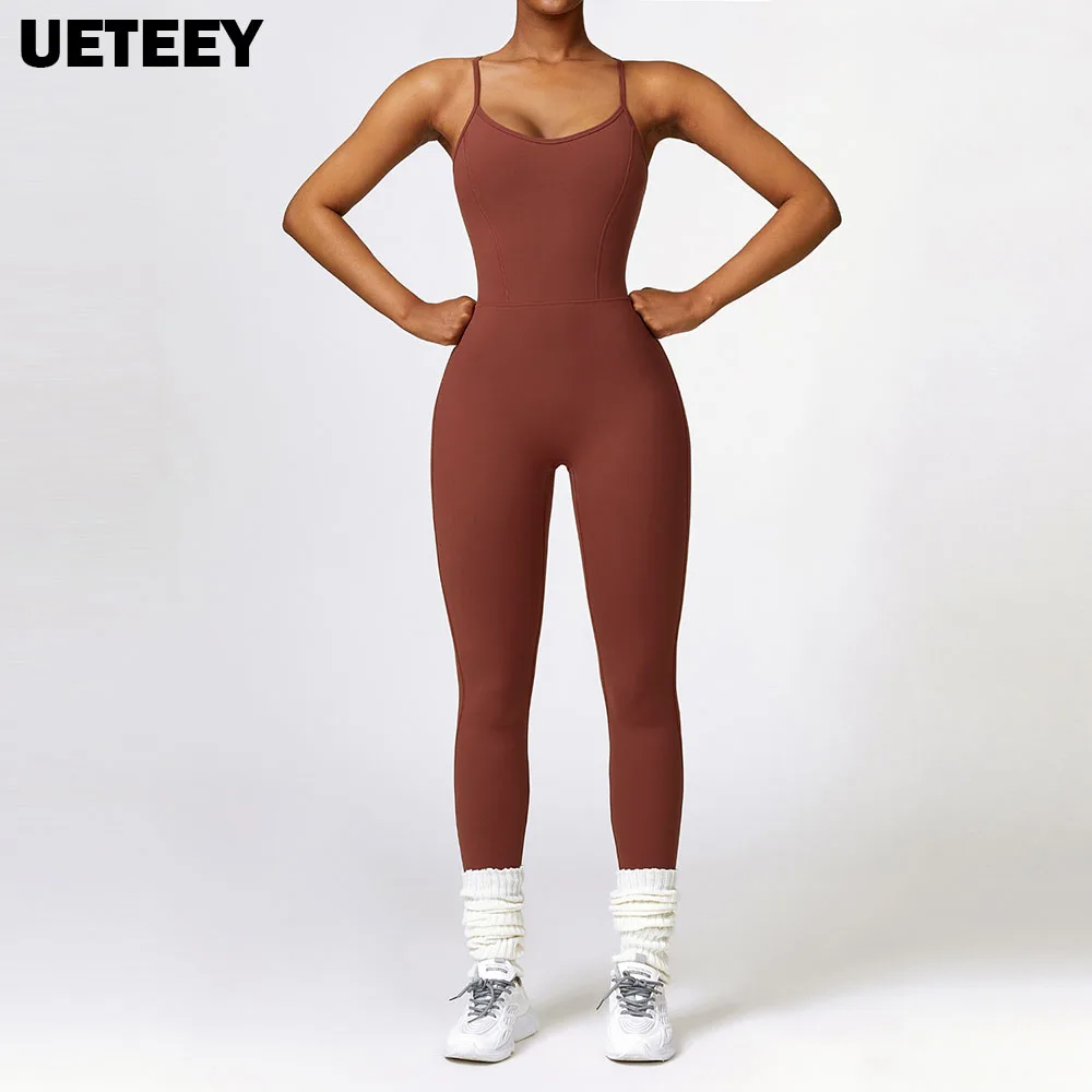 Yoga Jumpsuits Women Sleeveless Hollow Back Sports Outfits Lady Fitness Clothing Exercise Workout Rompers Casual Skinny Overalls
Yoga Jumpsuits Women Sleeveless Hollow Back Sports Outfits Lady Fitness Clothing Exercise Workout Rompers Casual Skinny Overalls