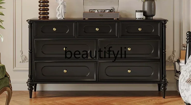 American retro all-solid wood locker, bedside drawer cabinet, TV cabinet
American retro all-solid wood locker, bedside drawer cabinet, TV cabinet