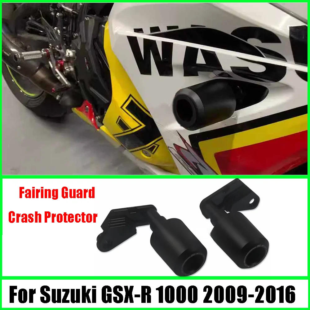 For Suzuki GSX-R1000 GSXR1000 2009-2016Motorcycle Accessories Frame Slide Fall Anti Collision Device Crash Protector
For Suzuki GSX-R1000 GSXR1000 2009-2016Motorcycle Accessories Frame Slide Fall Anti Collision Device Crash Protector