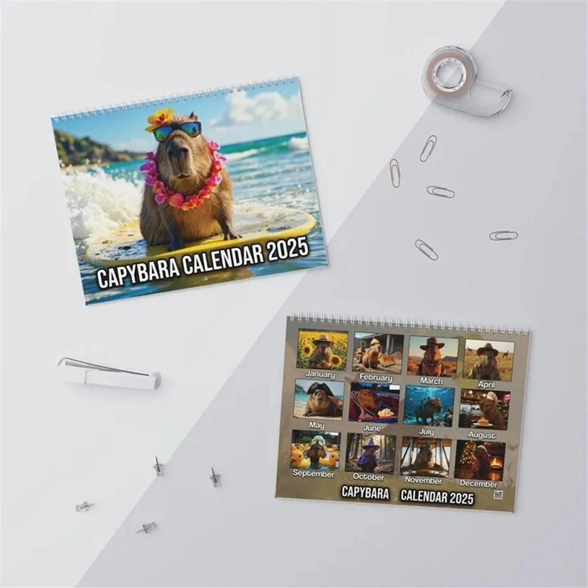 AB51 2025 Capybara Wall Calendar, 12 Month Capybara Wall Calendar Planner, Funny Capybara Monthly Wall Calendar
AB51 2025 Capybara Wall Calendar, 12 Month Capybara Wall Calendar Planner, Funny Capybara Monthly Wall Calendar