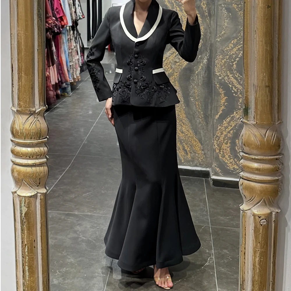 Вечерние платья трапециевидной формы по индивидуальному заказу, длиной до щиколотки, с v-образным вырезом и длинными рукавами, платье для выпускного вечера, модное платье на пуговицах с цветами, простое драпированное вечернее платье
Вечерние платья трапециевидной формы по индивидуальному заказу, длиной до щиколотки, с v-образным вырезом и длинными рукавами, платье для выпускного вечера, модное платье на пуговицах с цветами, простое драпированное вечернее платье