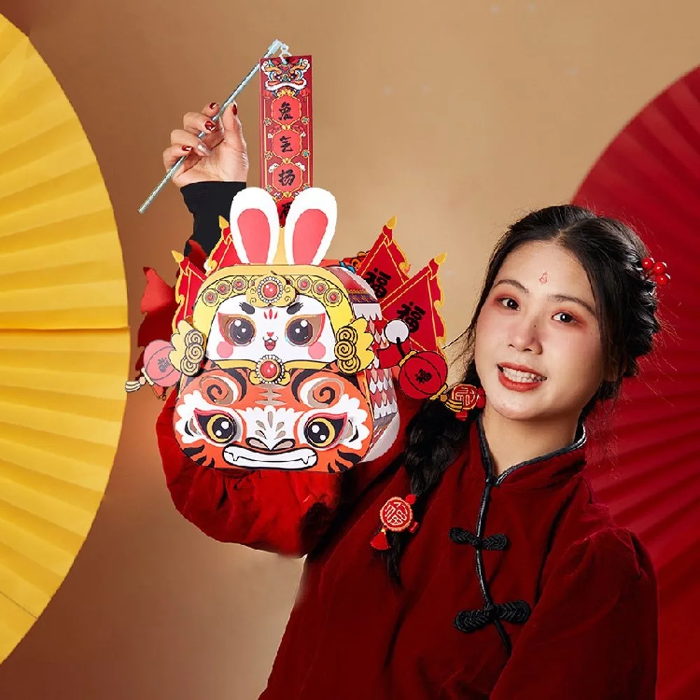 Cartoon Mid-Autumn Festival Lantern Handmade Traditional Rabbit Lantern Ancient Luminous Lantern DIY Material Package Women
Cartoon Mid-Autumn Festival Lantern Handmade Traditional Rabbit Lantern Ancient Luminous Lantern DIY Material Package Women