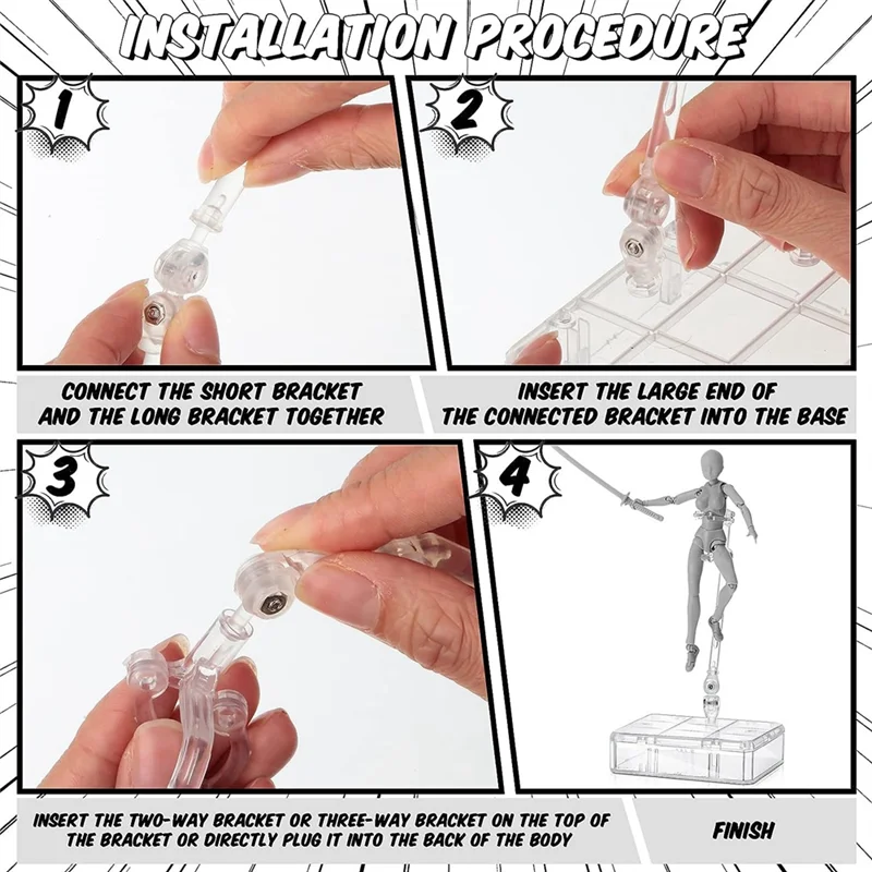 4 Sets Drawing Action Figures Body Artists Drawing Models Drawing Mannequin Figure
4 Sets Drawing Action Figures Body Artists Drawing Models Drawing Mannequin Figure