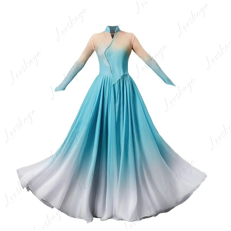 Классический танцевальный костюм - женское танцевальное платье в китайском стиле с сопровождающей песенью и танцем, стиль полной юбки
Классический танцевальный костюм - женское танцевальное платье в китайском стиле с сопровождающей песенью и танцем, стиль полной юбки