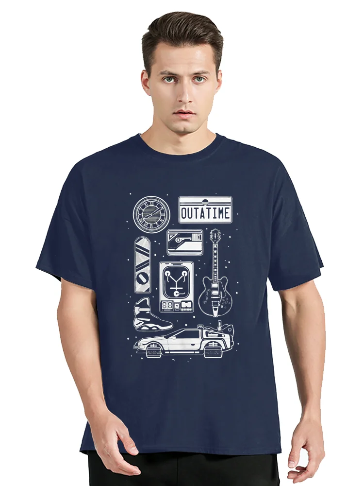 Bttf Tshirt Men Cotton T-Shirt Back To The Future Delorean Time Travel Movie T Shirt Harajuku Tops Clothing Oversized tees
Bttf Tshirt Men Cotton T-Shirt Back To The Future Delorean Time Travel Movie T Shirt Harajuku Tops Clothing Oversized tees