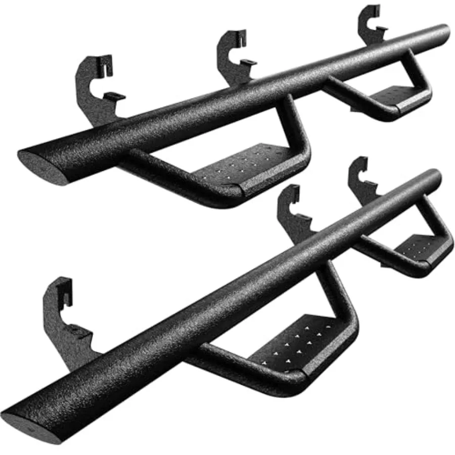 Running Boards Side Steps for 2015-2026 Chevy Colorado/GMC Canyon Crew Cab Textured Black Steel Drop Step Rail Design
Running Boards Side Steps for 2015-2026 Chevy Colorado/GMC Canyon Crew Cab Textured Black Steel Drop Step Rail Design