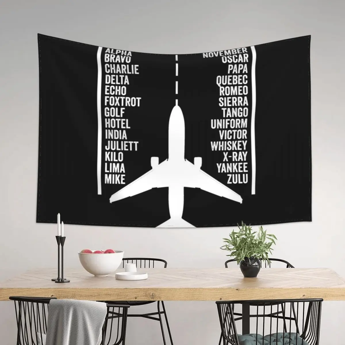Phonetic Alphabet Aviation Tapestry Aesthetic Decoration Room Decor Korean Style Home Decor Accessories Tapestry 
Phonetic Alphabet Aviation Tapestry Aesthetic Decoration Room Decor Korean Style Home Decor Accessories Tapestry
