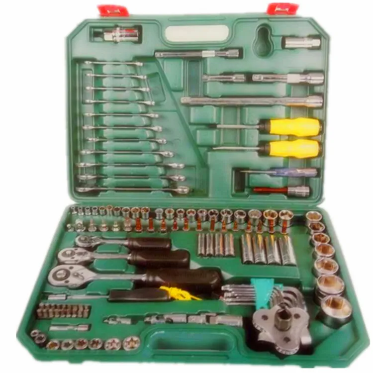121pcs socket ratchet wrench set Automobile maintenance combination hardware tools for motor bike machine household NO.B1192
121pcs socket ratchet wrench set Automobile maintenance combination hardware tools for motor bike machine household NO.B1192