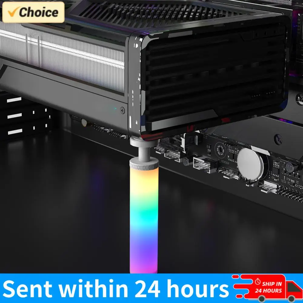 Держатель для видеокарты 5V 3Pin ARGB, регулируемый телескопический поворотный кронштейн с магнитным основанием для ATX/MATX/ITX
Держатель для видеокарты 5V 3Pin ARGB, регулируемый телескопический поворотный кронштейн с магнитным основанием для ATX/MATX/ITX