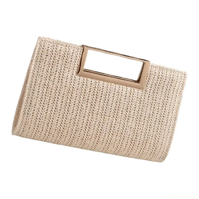 X90D Women Beach Bag Elegant Shoulder Bag Straw Clutches Simpel Evening Bag Handbag
X90D Women Beach Bag Elegant Shoulder Bag Straw Clutches Simpel Evening Bag Handbag