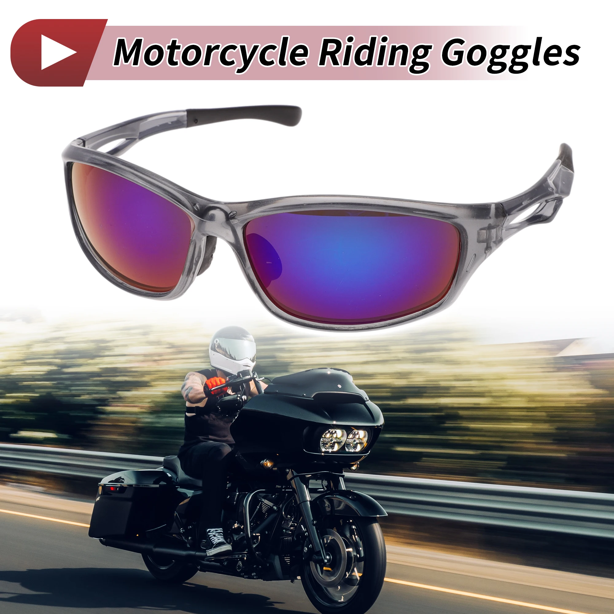 X Autohaux, 1 шт., очки для езды на мотоцикле, зеленые линзы, серая оправа, велосипедные солнцезащитные очки для ПК
X Autohaux, 1 шт., очки для езды на мотоцикле, зеленые линзы, серая оправа, велосипедные солнцезащитные очки для ПК