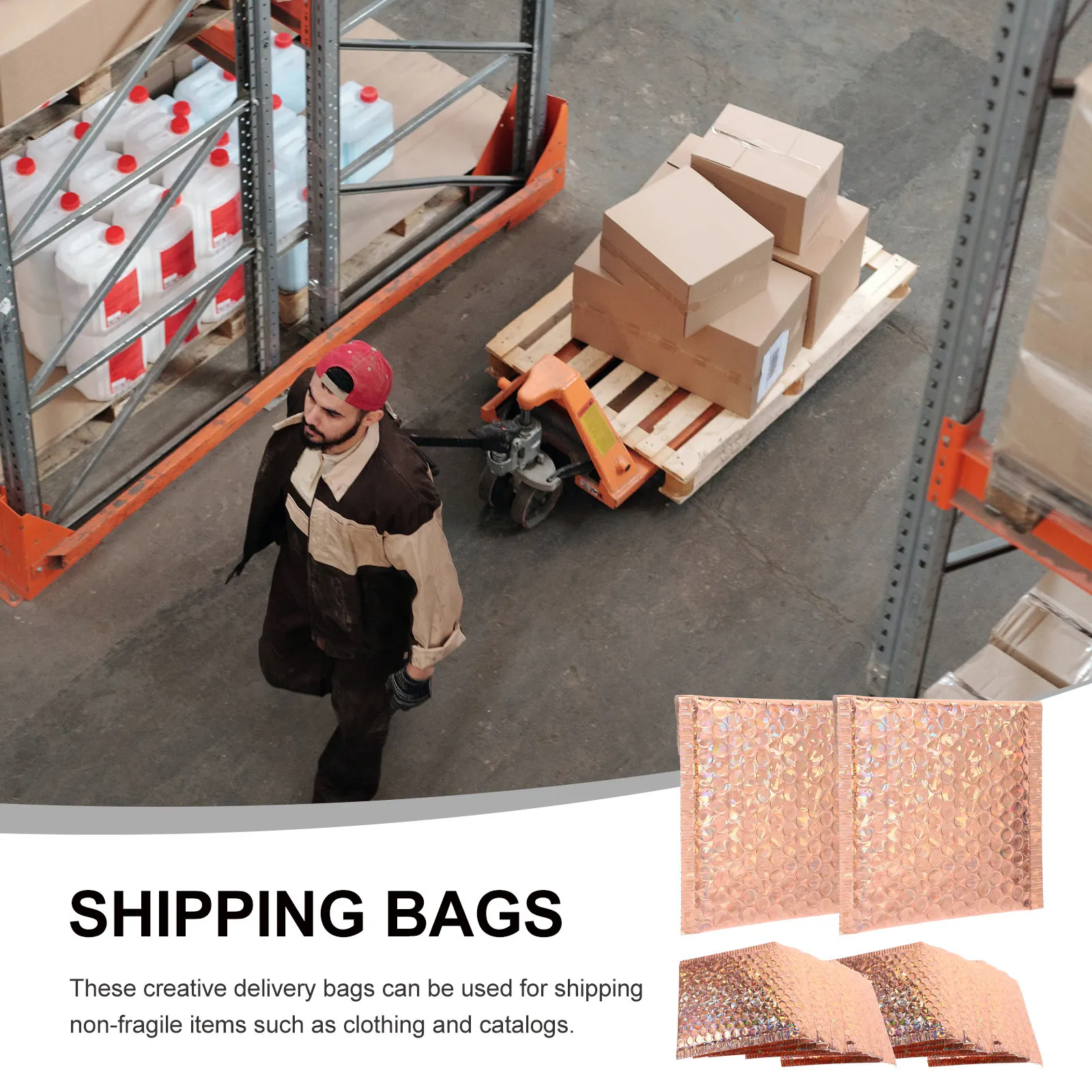 20Pcs Bubble Packaging Bags Self-Adhesive Tamper Proof Shipping Mailers Multi-Function Clothes Mailing Bags Small Business
20Pcs Bubble Packaging Bags Self-Adhesive Tamper Proof Shipping Mailers Multi-Function Clothes Mailing Bags Small Business