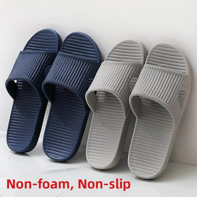 Bathroom Slippers Plastic Non-Slip Summer Casual Slippers for Men And Women Hotel And Home Use Comfortable Slip-On Shoes
Bathroom Slippers Plastic Non-Slip Summer Casual Slippers for Men And Women Hotel And Home Use Comfortable Slip-On Shoes