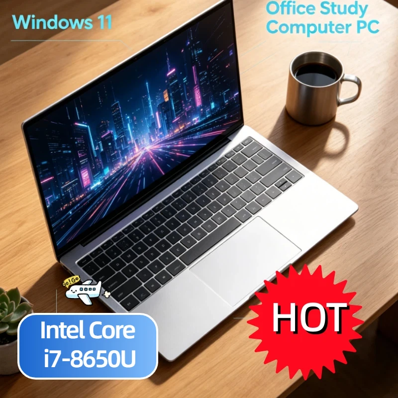 Windows 11 Pro 2026 New Ultra Slim 14.1" Portable Laptop Intel Core i7-8650U 32GB RAM 2TB M.2 SSD - Ideal for Office & Study
Windows 11 Pro 2026 New Ultra Slim 14.1" Portable Laptop Intel Core i7-8650U 32GB RAM 2TB M.2 SSD - Ideal for Office & Study