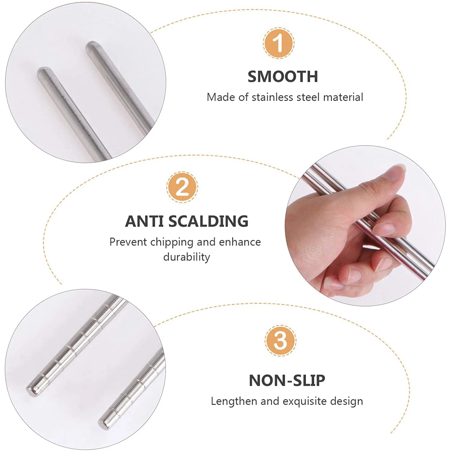 J1UL1N 2 Pairs Hot Pot Chopsticks Extra Long Japanese Stainless Steel Cooking Roasting Pasta Chopsticks Chopsticks Utensils
J1UL1N 2 Pairs Hot Pot Chopsticks Extra Long Japanese Stainless Steel Cooking Roasting Pasta Chopsticks Chopsticks Utensils