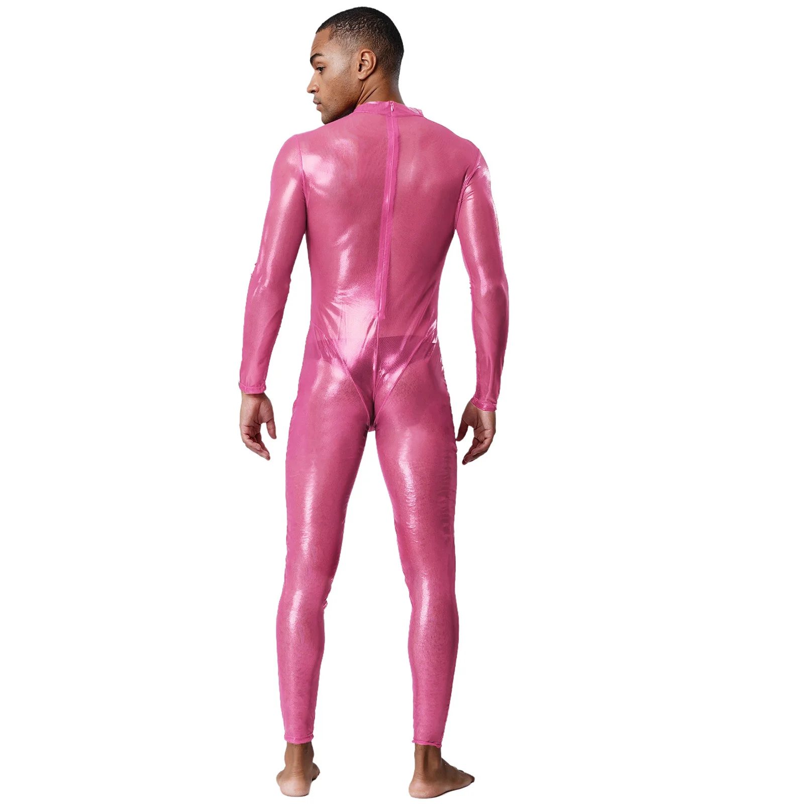 Мужской модный блестящий комбинезон с длинными рукавами, однотонные глянцевые леггинсы-колготки для купания, вечеринок у бассейна, дайвинга, плавания
Мужской модный блестящий комбинезон с длинными рукавами, однотонные глянцевые леггинсы-колготки для купания, вечеринок у бассейна, дайвинга, плавания