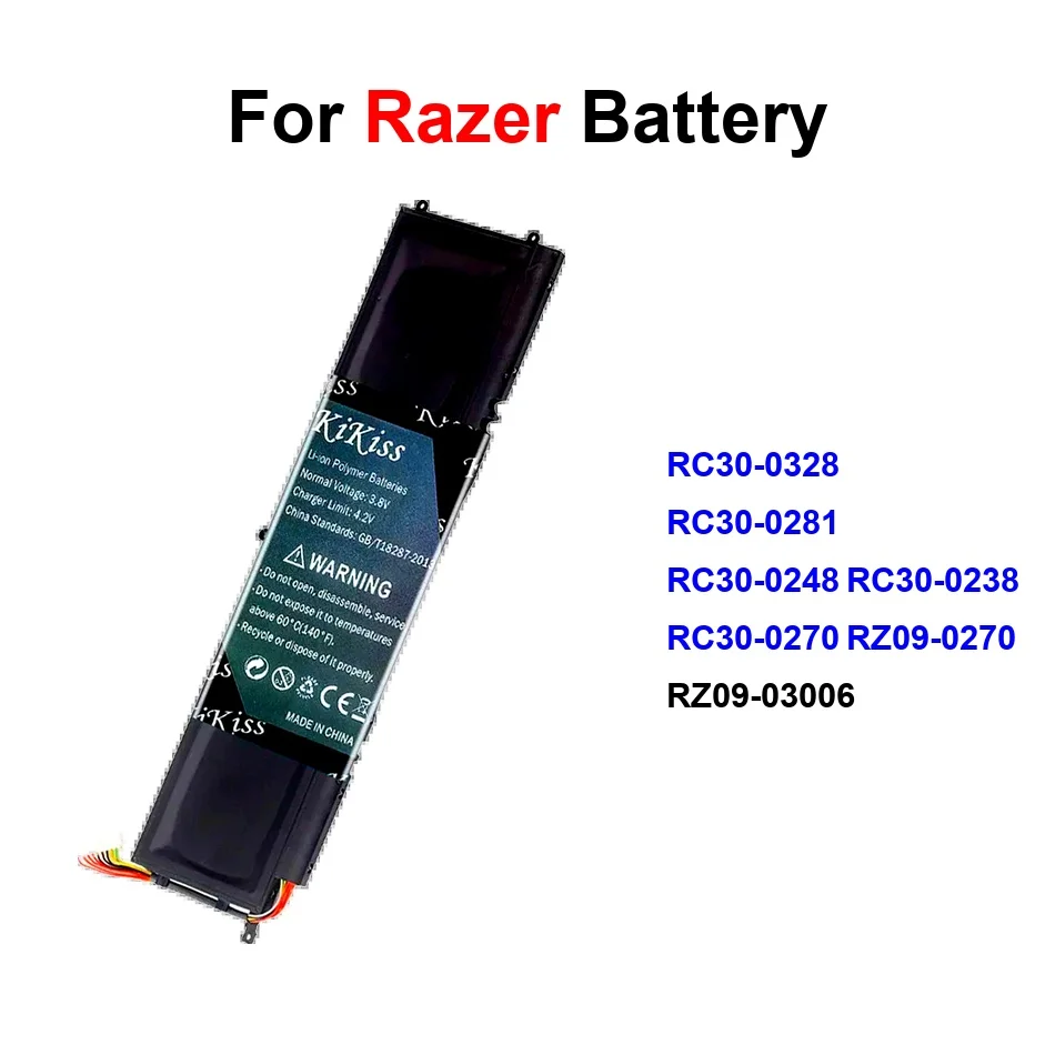 Аккумулятор RC30-0270 RZ09-0270 RZ09-03006 RC30-0281 RC30-0248 RC30-0238 для Razer Blade Stealth 13 15 15.6 2018 2020 Max 2019
Аккумулятор RC30-0270 RZ09-0270 RZ09-03006 RC30-0281 RC30-0248 RC30-0238 для Razer Blade Stealth 13 15 15.6 2018 2020 Max 2019