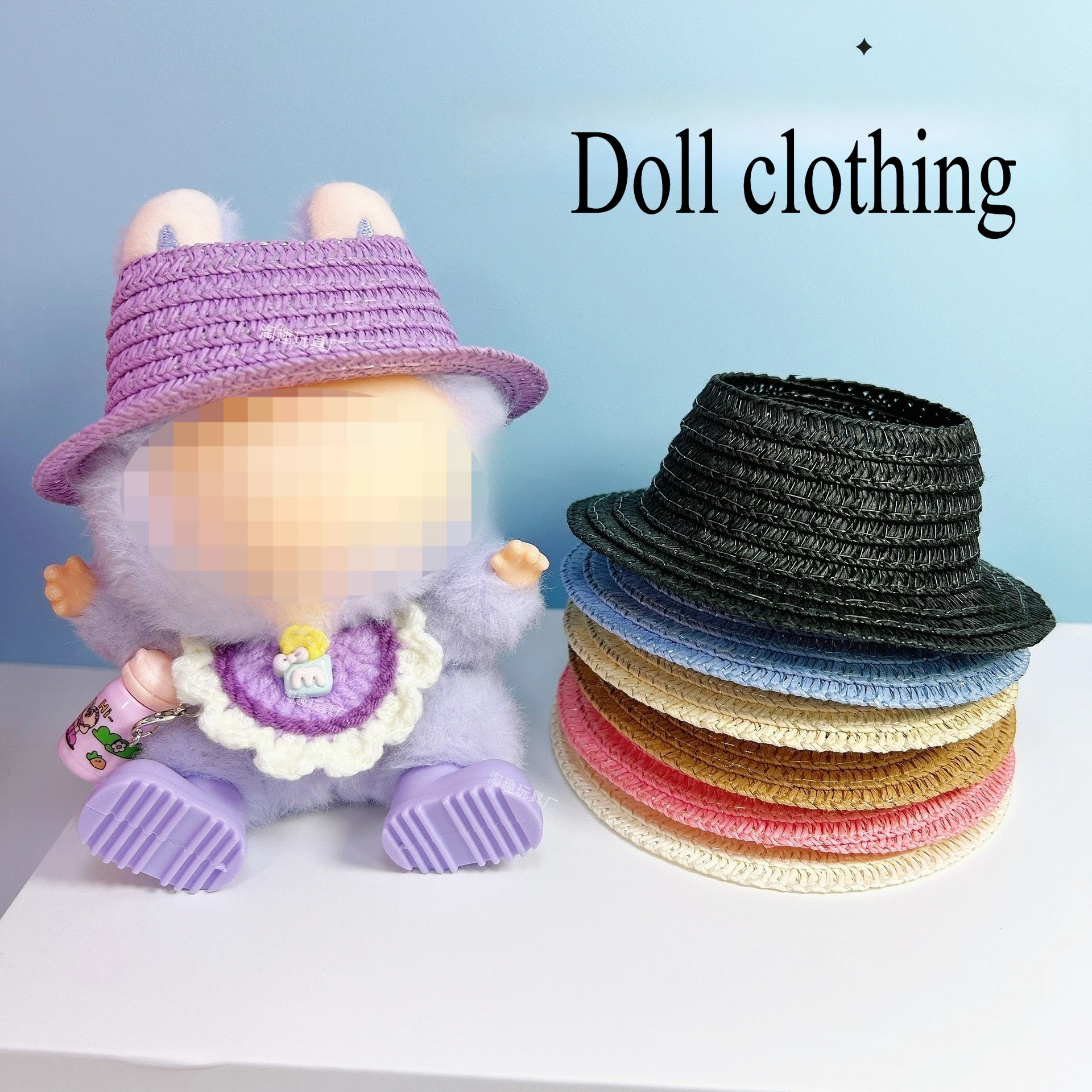 Baby Doll Clothes 3-Piece Set - Cute Hat+Bib+Booties Outfit for17cm Dolls, Soft Plush Costume Accessories for Newborn Role Play
Baby Doll Clothes 3-Piece Set - Cute Hat+Bib+Booties Outfit for17cm Dolls, Soft Plush Costume Accessories for Newborn Role Play