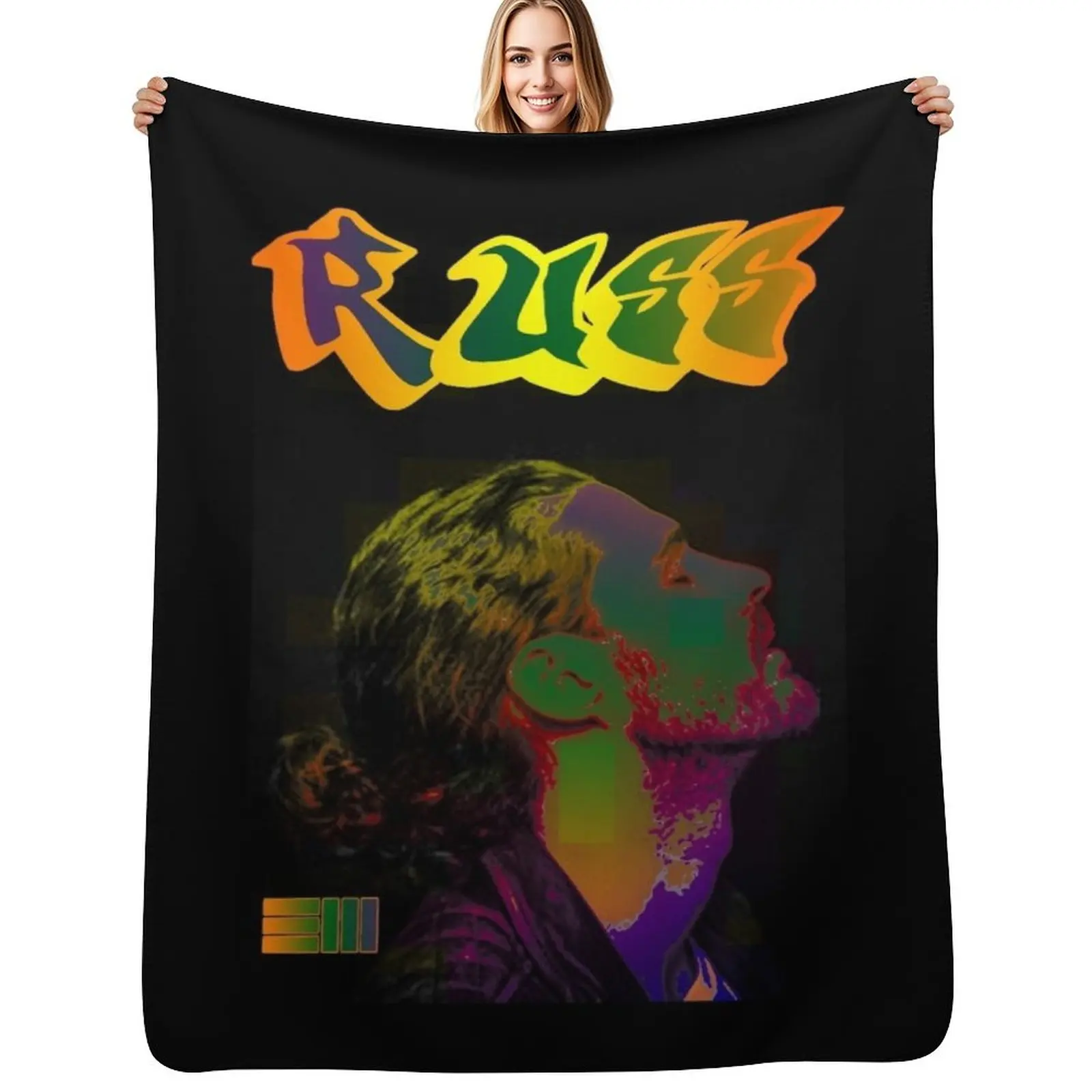 Rus Throw Blanket Travel Size Cozy Blanket for Plane Train
Rus Throw Blanket Travel Size Cozy Blanket for Plane Train