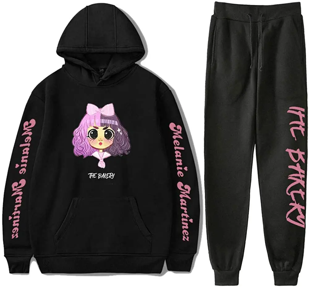 Melanie Martinez Sweatshirts Two Piece Set Tracksuit Long Sleeve Hoodies+Jogger Pant Harajuku Fashion Clothes Men's Sets
Melanie Martinez Sweatshirts Two Piece Set Tracksuit Long Sleeve Hoodies+Jogger Pant Harajuku Fashion Clothes Men's Sets