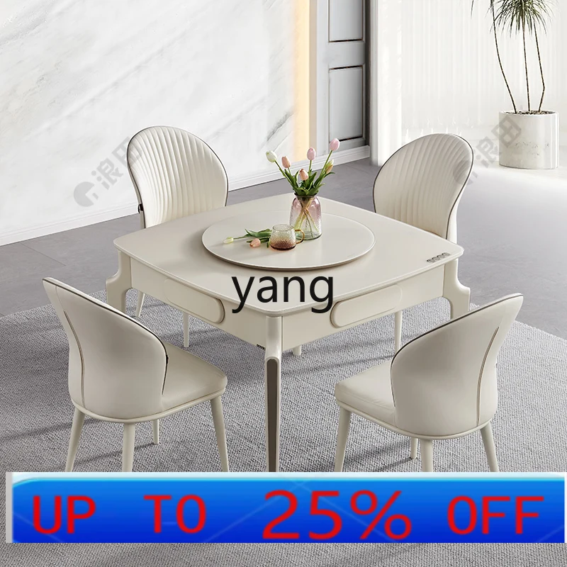 LMM automatic mahjong machine integrated household solid wood dining table dual-purpose induction cooker square table and chairs
LMM automatic mahjong machine integrated household solid wood dining table dual-purpose induction cooker square table and chairs