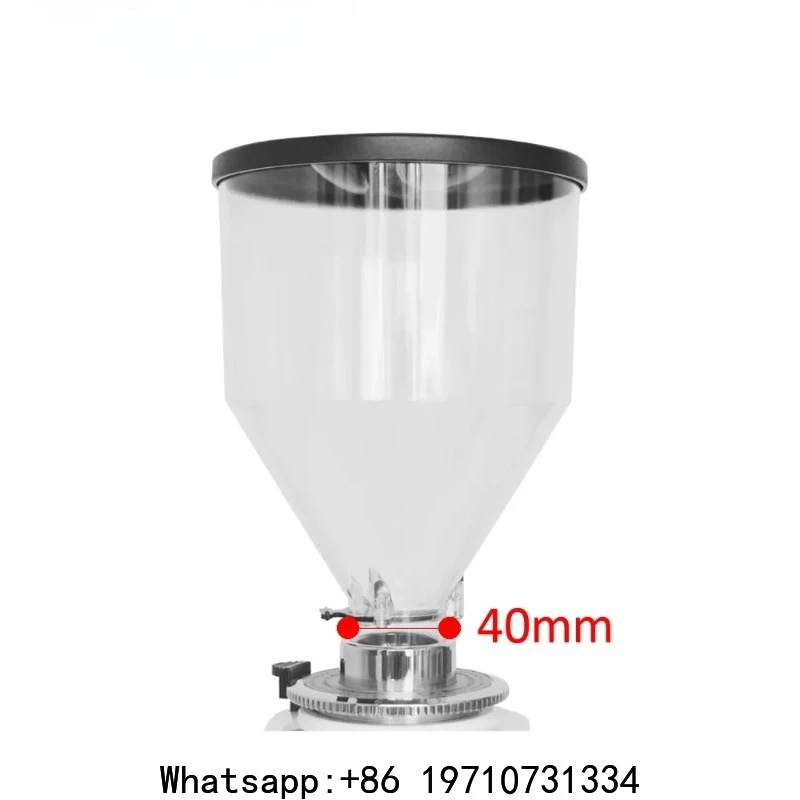 750g 40mm Hopper Transparent Coffee Grinder Part for 022/018/019/020/021
750g 40mm Hopper Transparent Coffee Grinder Part for 022/018/019/020/021