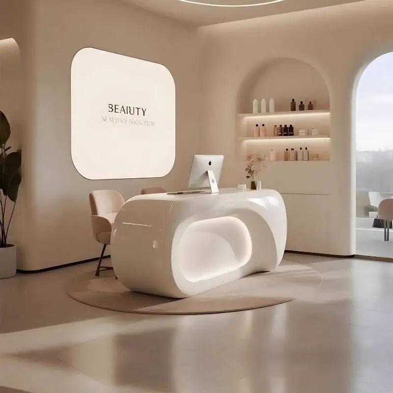 Display Clinic Reception Desks Beauty Organizer Office Salon Reception Desks Modern Business Mostrador Recepcion Furniture
Display Clinic Reception Desks Beauty Organizer Office Salon Reception Desks Modern Business Mostrador Recepcion Furniture