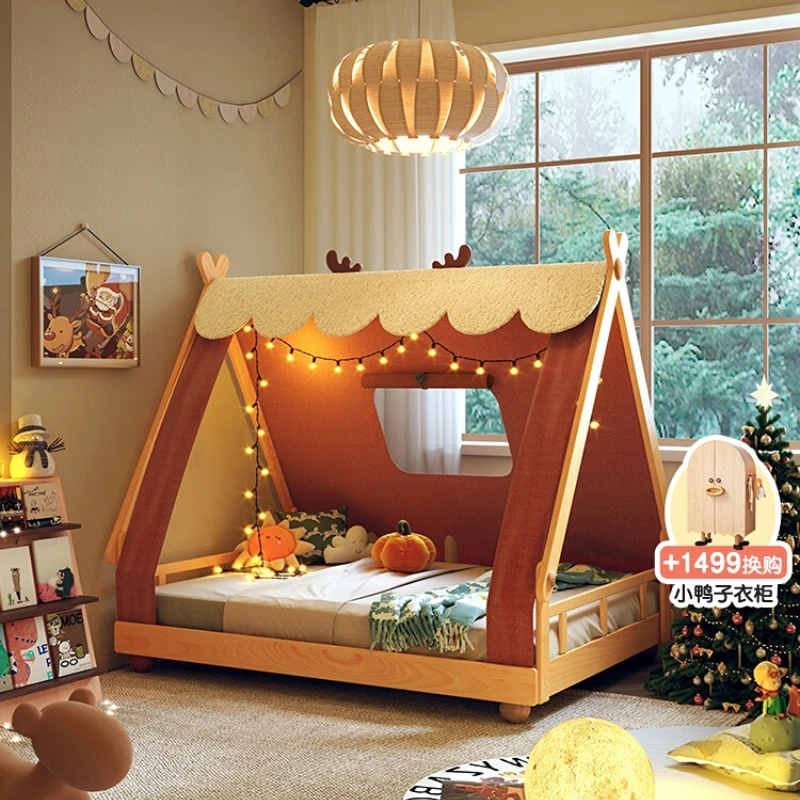 Кроватка Forest bed Nordic, детская кроватка из массива дерева, современная деревянная кровать для мальчиков, палатка для кровати с деревом, односпальная кровать
Кроватка Forest bed Nordic, детская кроватка из массива дерева, современная деревянная кровать для мальчиков, палатка для кровати с деревом, односпальная кровать