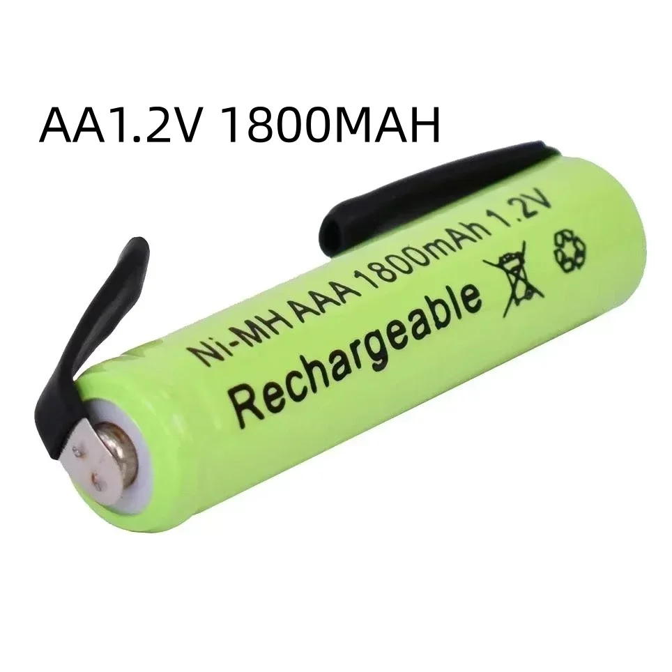 2-20PCS 1800mAh Ni-Mh AAA Battery Cells 1.2V with Solder Tabs for Philips Braun Electric Shaver Razor Toothbrush
2-20PCS 1800mAh Ni-Mh AAA Battery Cells 1.2V with Solder Tabs for Philips Braun Electric Shaver Razor Toothbrush
