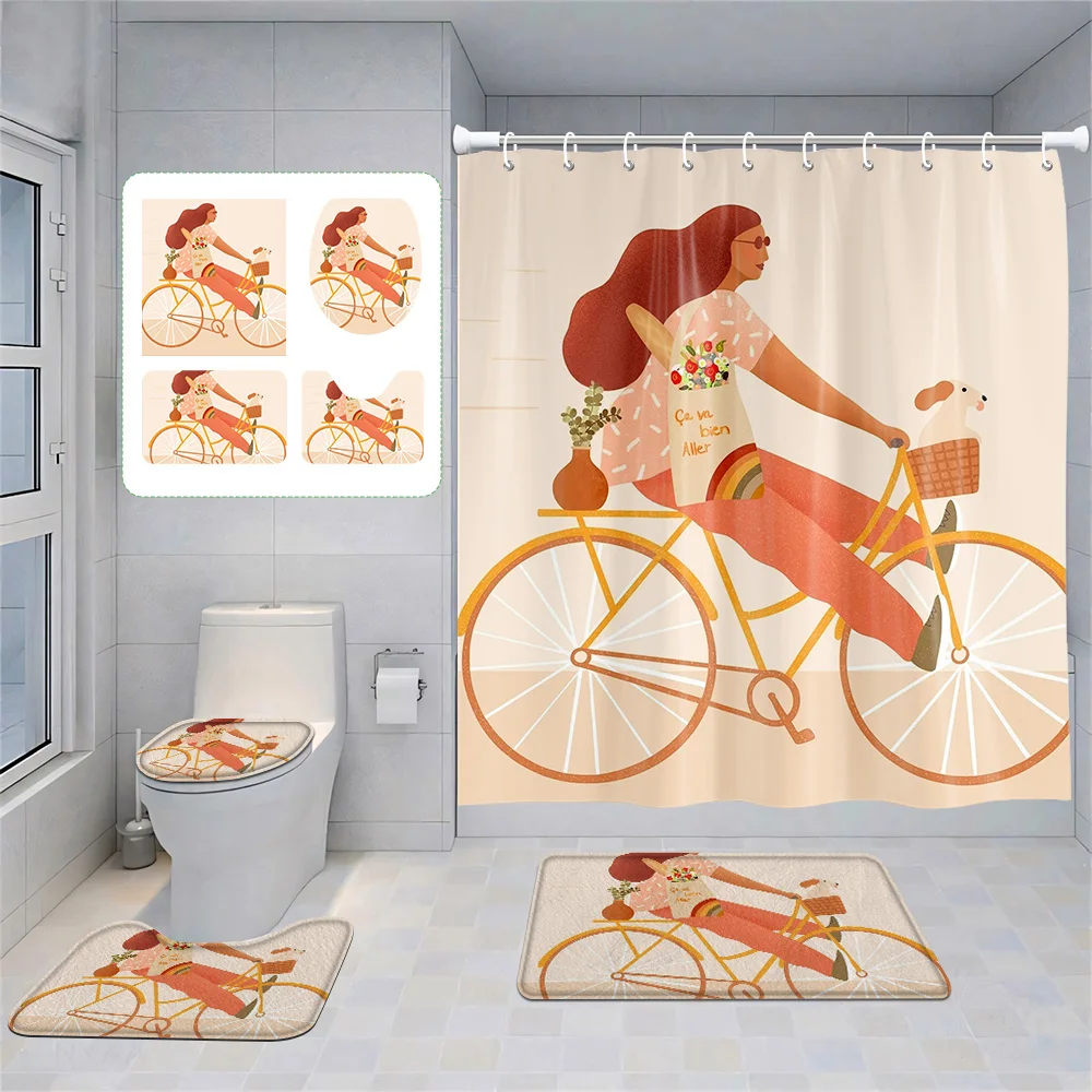 Morandi Minimalist Bathroom suit Abstract Shower Curtain Non-Slip Floor Mat Toilet Mat Ins Feng Shui Home Decoration
Morandi Minimalist Bathroom suit Abstract Shower Curtain Non-Slip Floor Mat Toilet Mat Ins Feng Shui Home Decoration