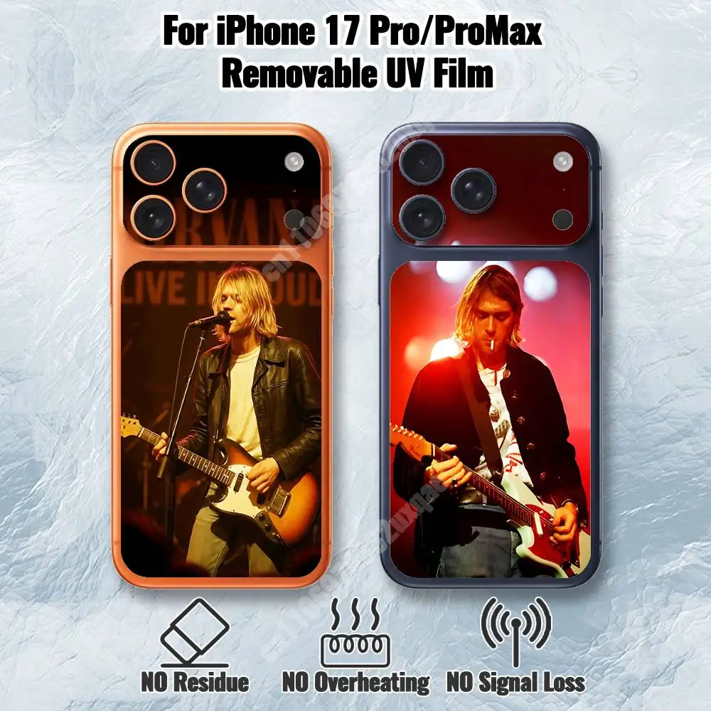 Nirvana Band K-Kurt Cobain-S Removable UV Film for iPhone 17 Pro 17 ProMax HD Decal Skin
Nirvana Band K-Kurt Cobain-S Removable UV Film for iPhone 17 Pro 17 ProMax HD Decal Skin